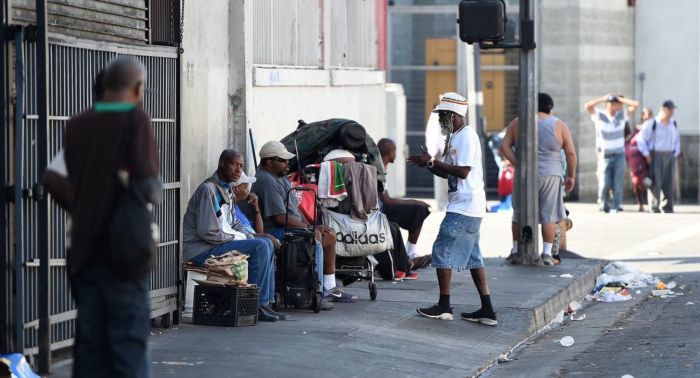 Skid Row Los Angeles