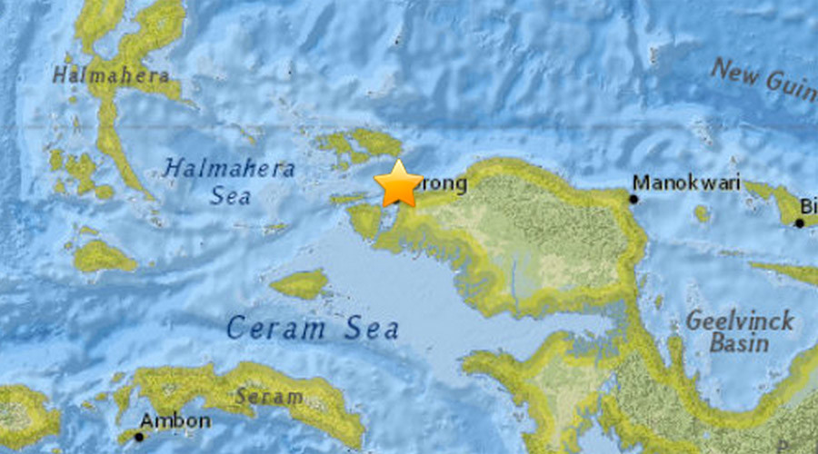 Earthquake off Indonesia