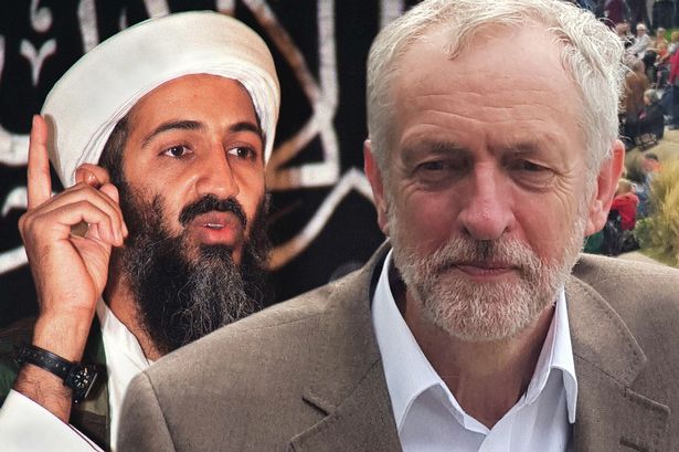 Click to enlarge corbyn and bin laden