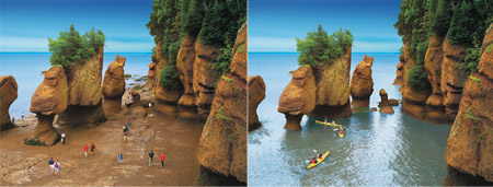 Click to enlarge Bay of Fundy Tides