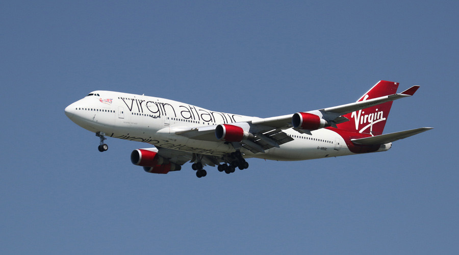 Virgin Atlantic airplane