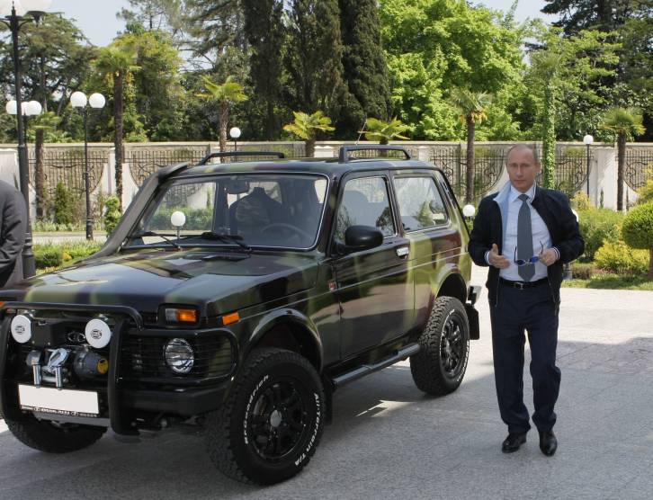 russian Avtovaz vehicle, russian exports