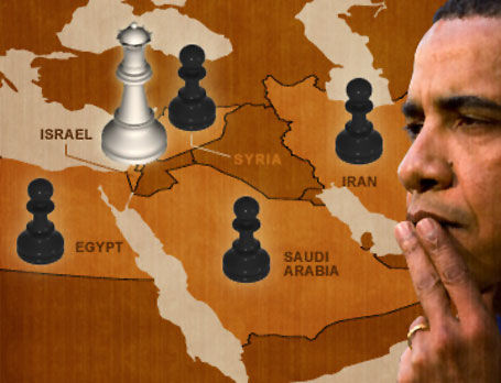 Click to enlarge Obama and chess