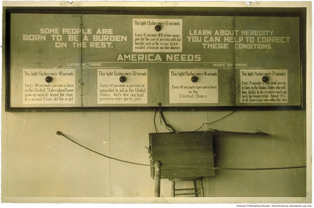 eugenics display