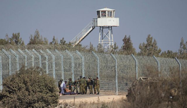 Golan Heights border