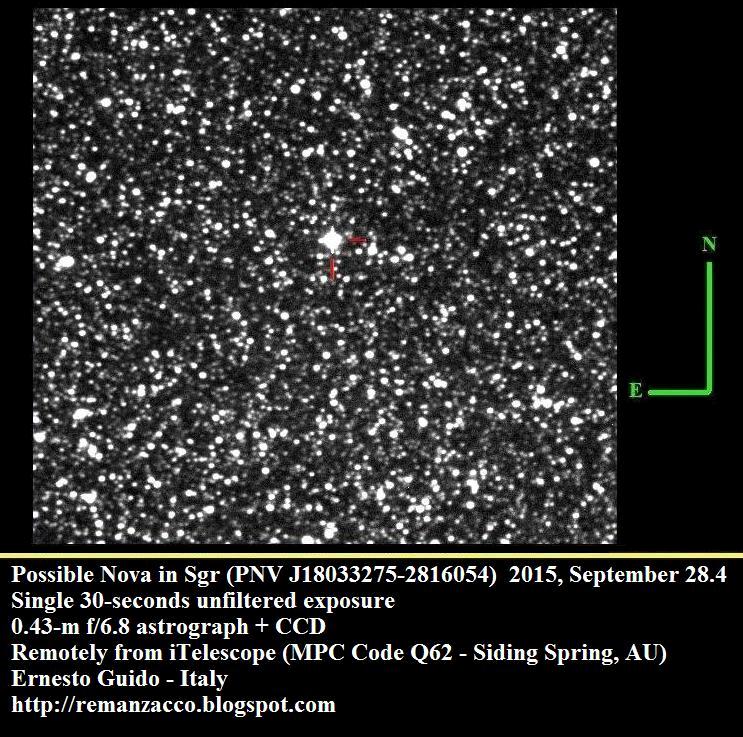 Nova in Sgr