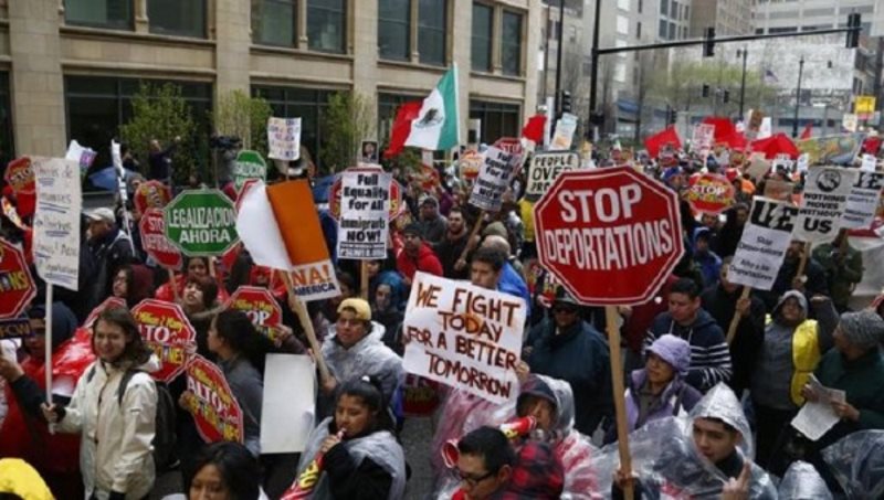 immigration protest