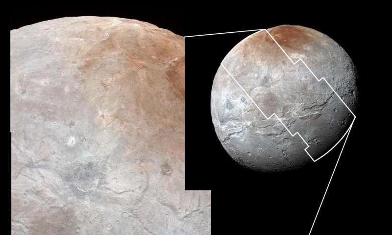 Click to enlarge charon, pluto moon