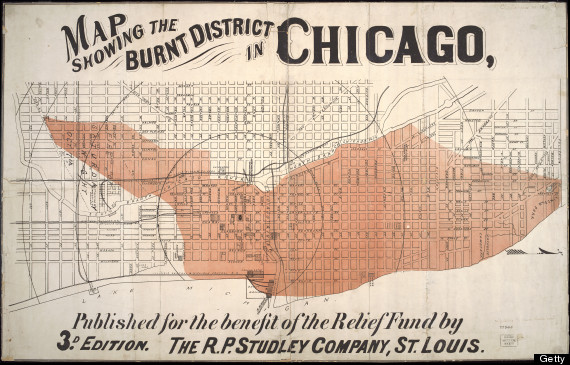 map great chicago fire