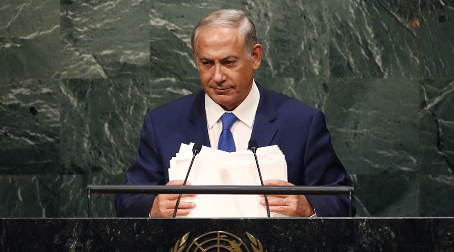 Click to enlarge Israeli Prime Minister Benjamin Netanyahu