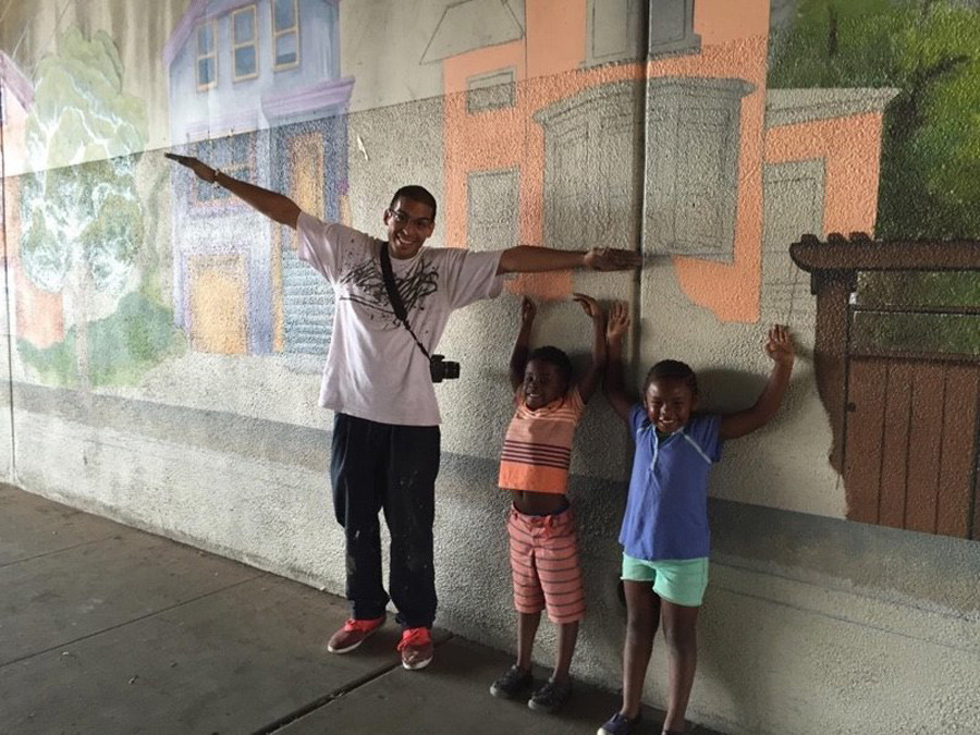Click to enlarge Oakland Superheroes Mural Project