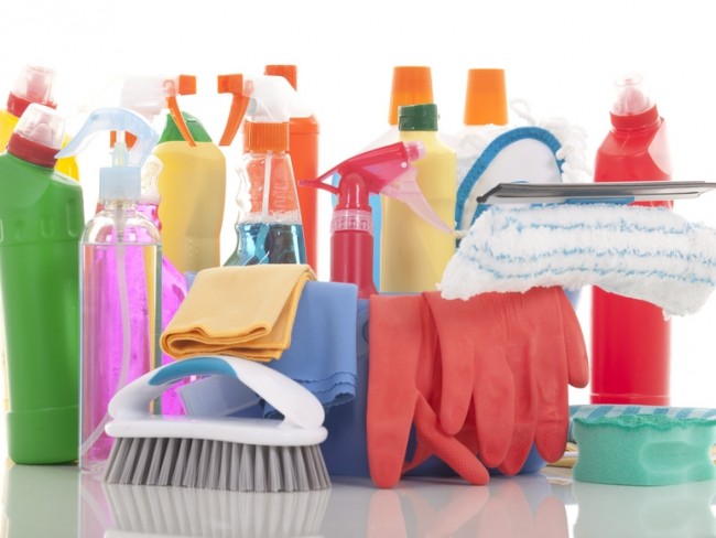 cleaning supplies