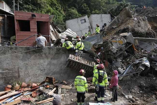 Click to enlarge Mudslide in Guatemala