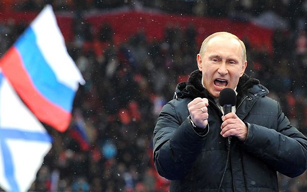 Click to enlarge Putin cheer
