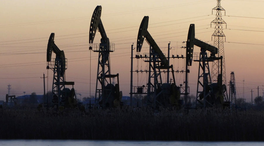 Russia oil rigs