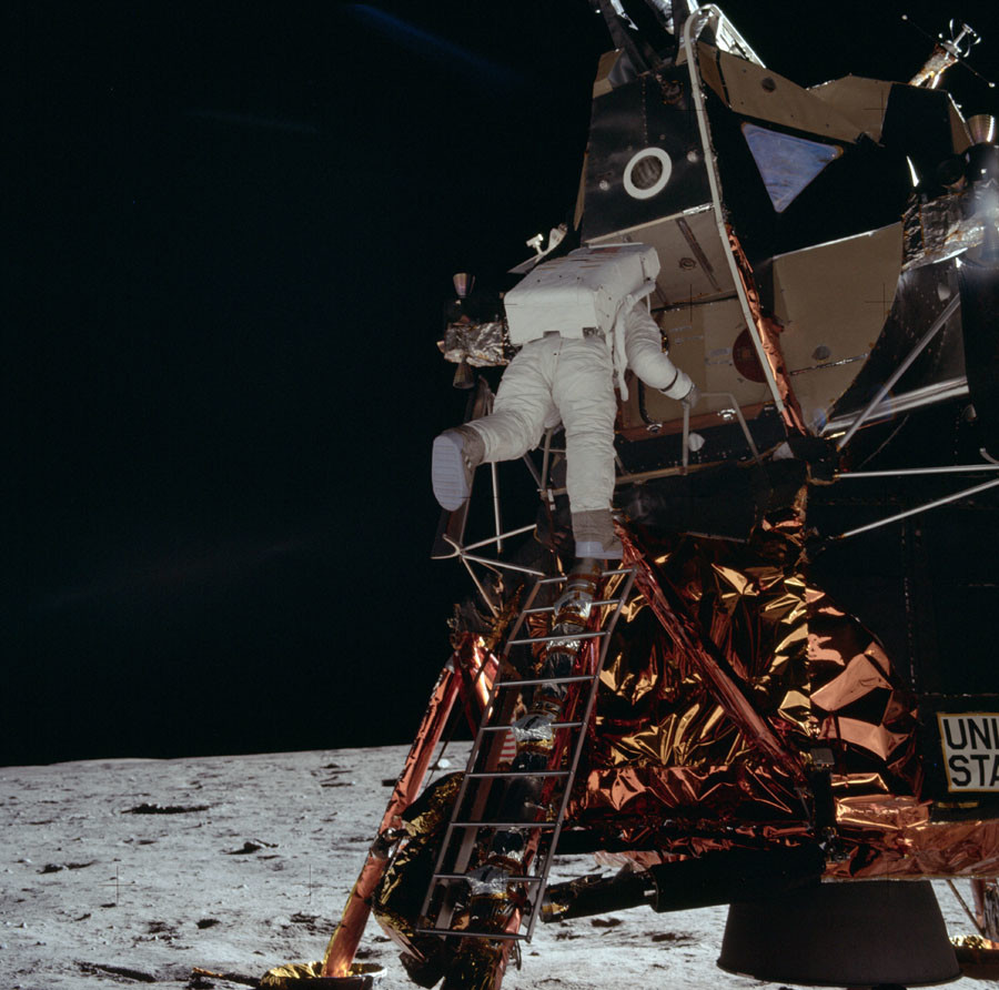 Click to enlarge Apollo moon landings
