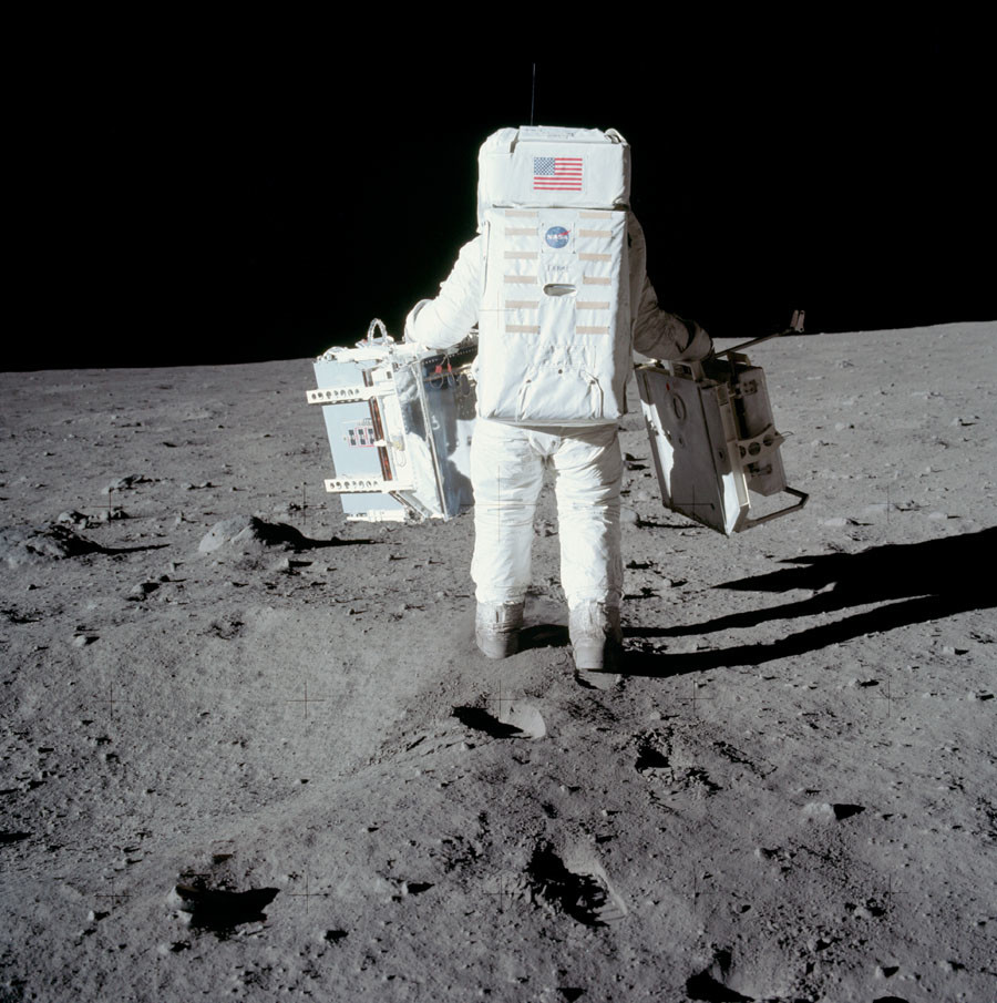 Click to enlarge Apollo moon landings