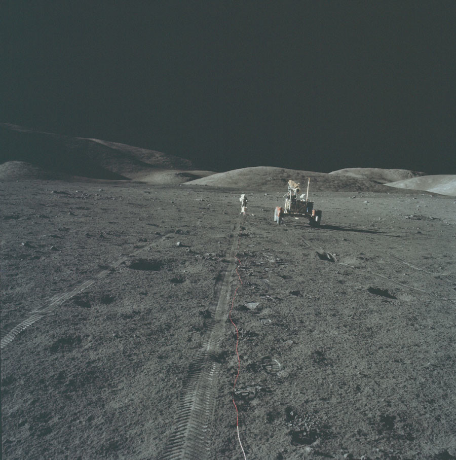 Click to enlarge Apollo moon landings