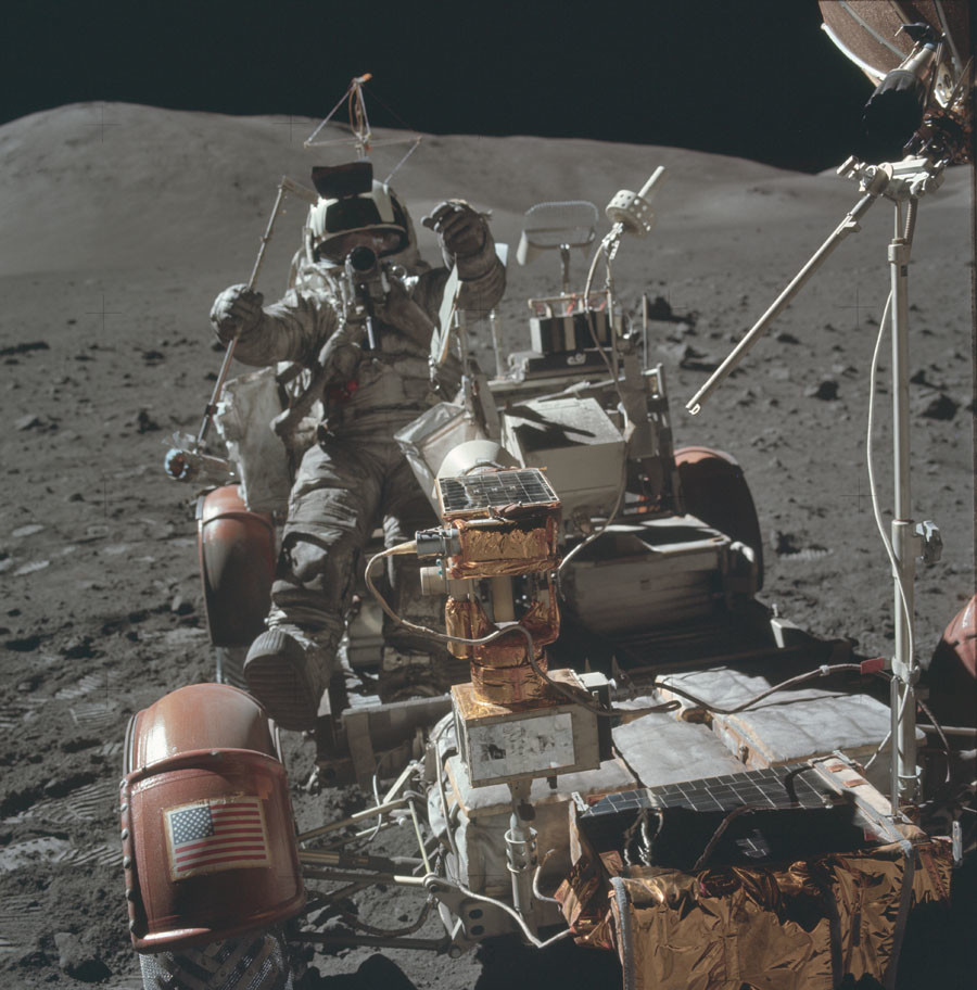 Click to enlarge Apollo moon landings