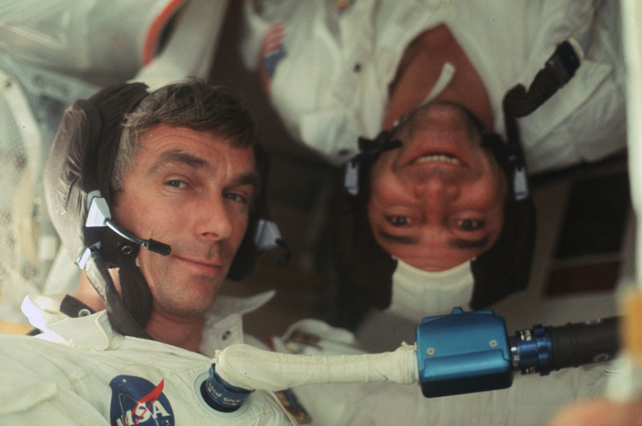 Click to enlarge Apollo moon landing
