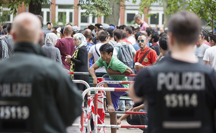 Click to enlarge Germany migrant asylum seeker
