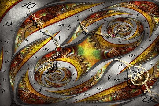 warped clock