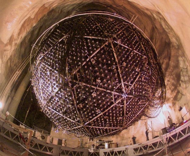 Click to enlarge neutrino observatory
