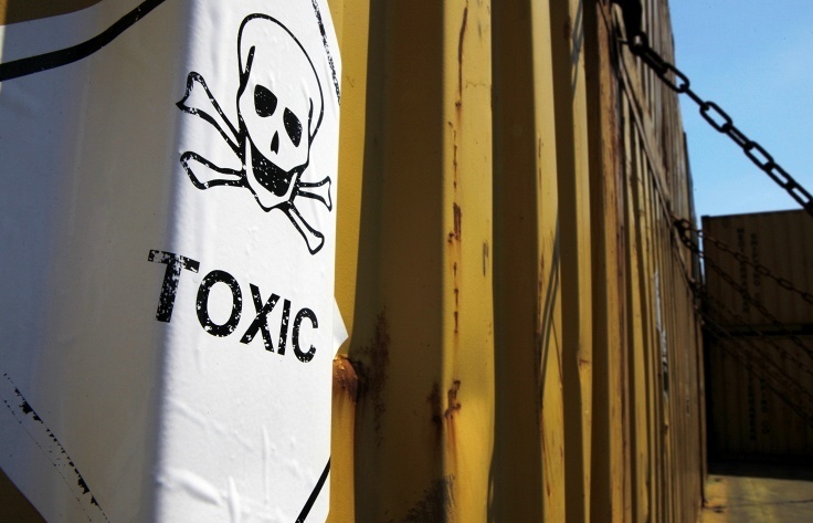 Click to enlarge Toxic sign