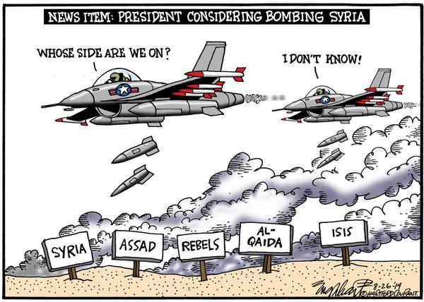 US bombing Syria