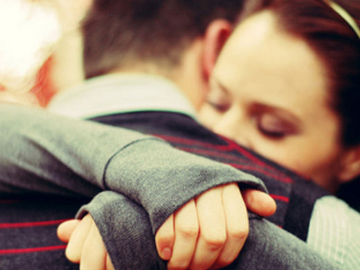 Hugging boosts oxytocin and improves emotional well-being
