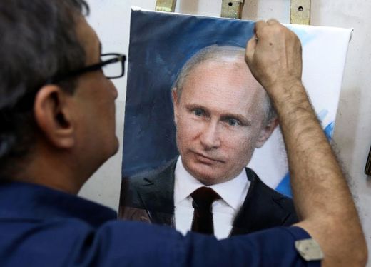 Putin painting