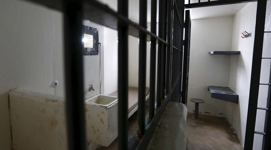 Click to enlarge Prison cell