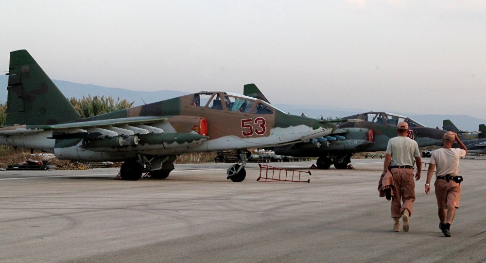 Russian fighter jets in Syria