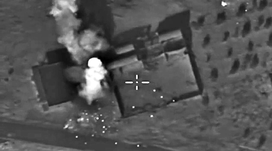 Click to enlarge russian airstrike