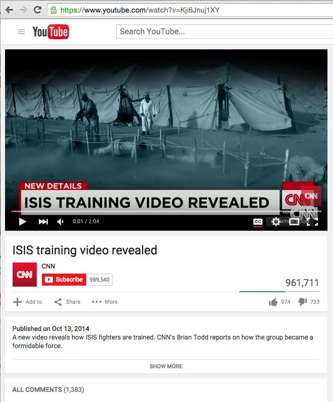 Click to enlarge IS Training Video