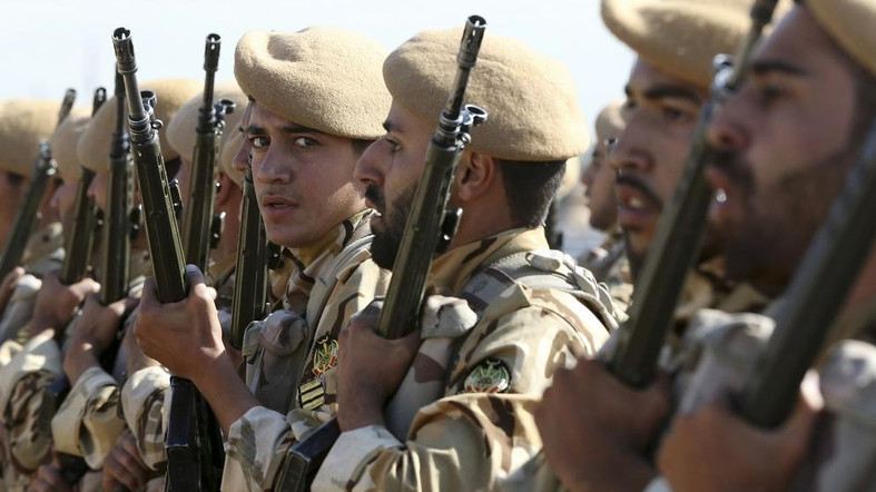 Iranian troops