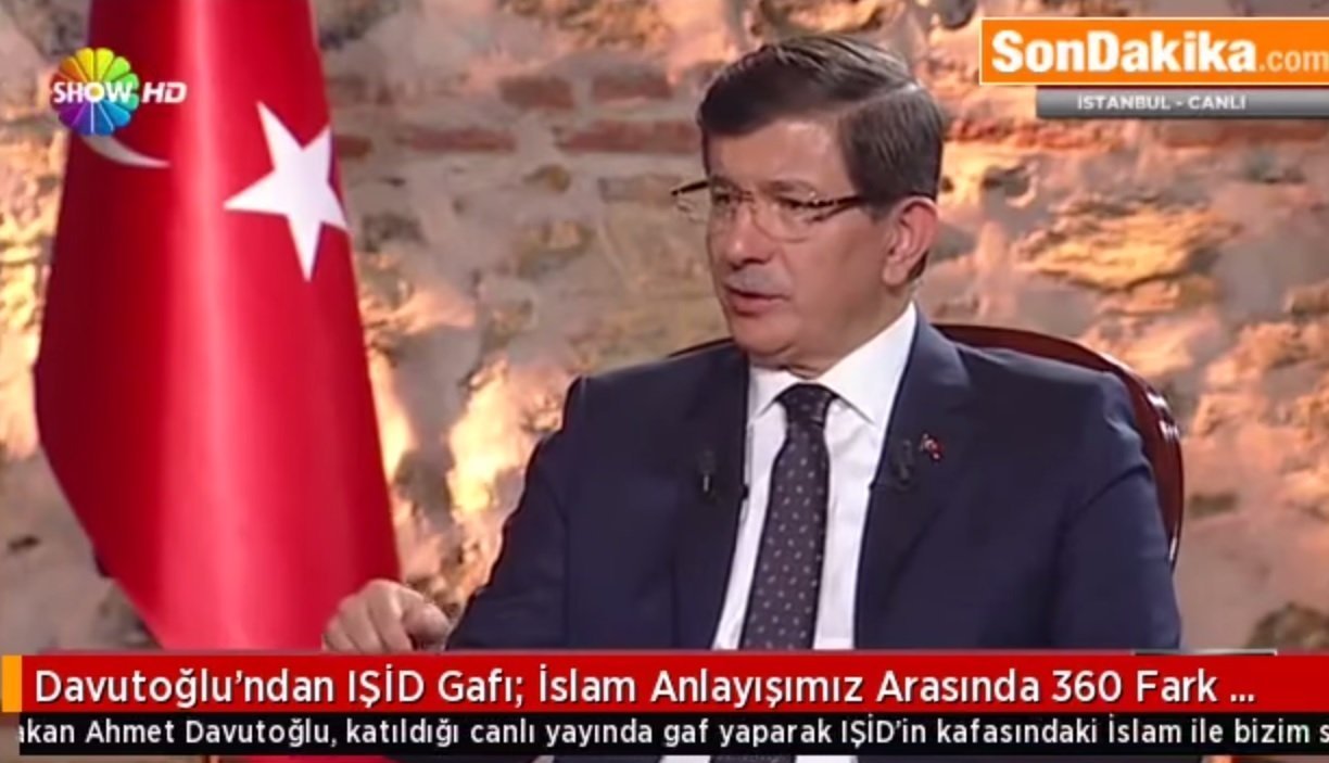 Click to enlarge Davutoglu
