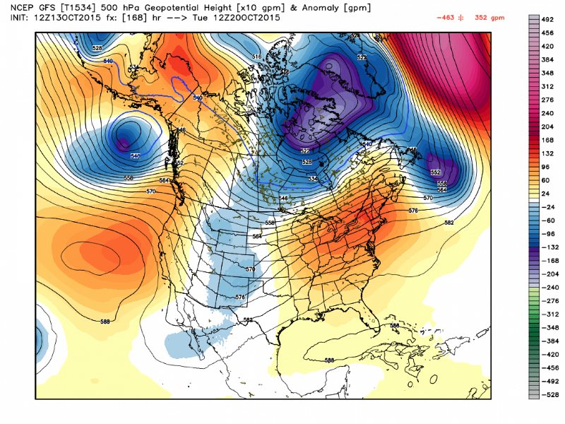 cold snap October 2015