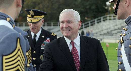 Former US defense secretary Robert Gates