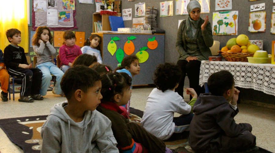 Israeli kindegarten racist father