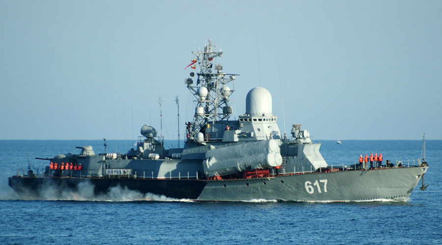 Russian navy strike ISIS