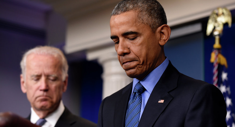 Obama sad