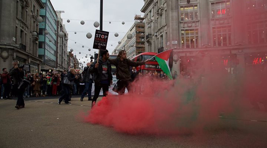protest Israel war crimes