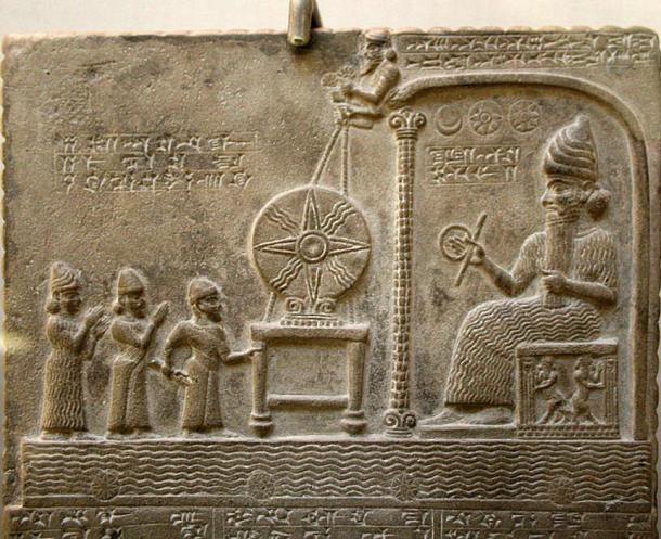 Click to enlarge Tablet of Shamash