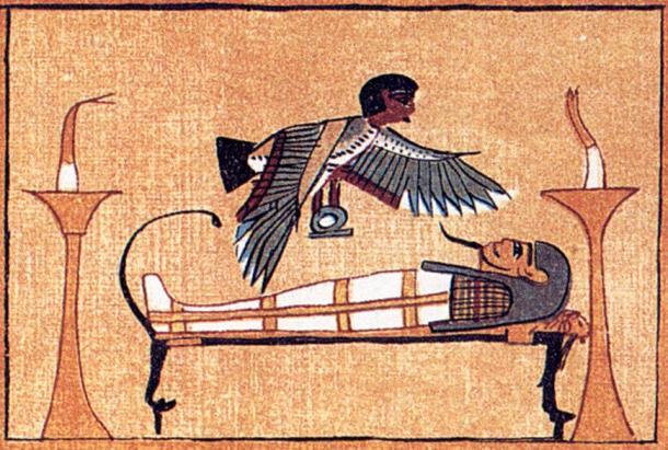 Click to enlarge Egyptian ba