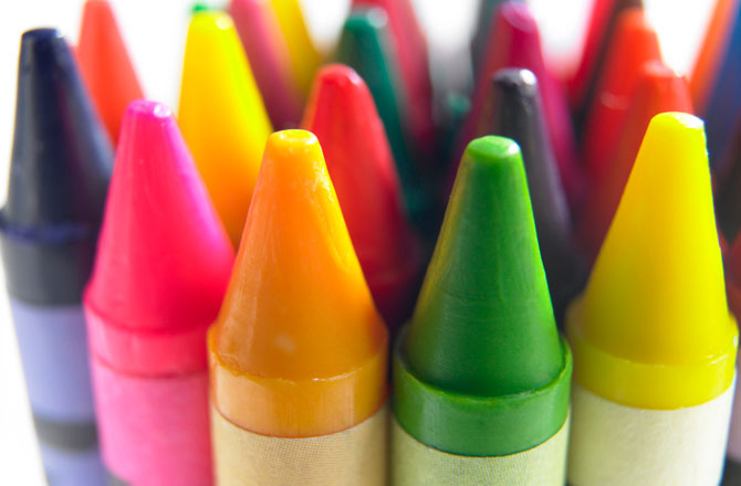 Click to enlarge crayons