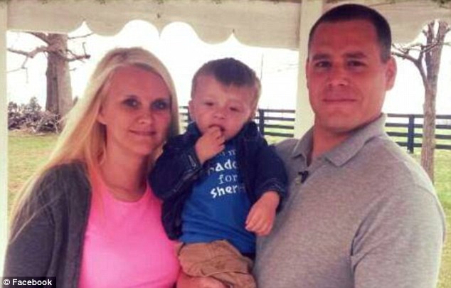 Crystal Rogers, Brooks Houck and son