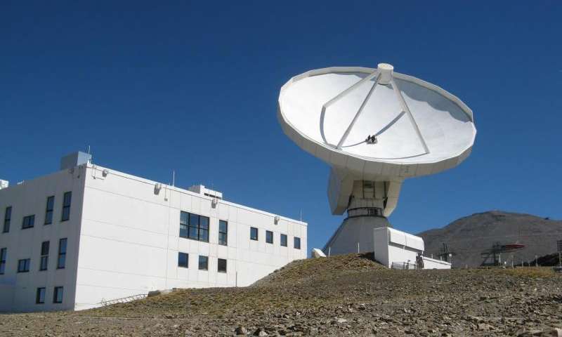 Click to enlarge IRAM radiotelescope spain