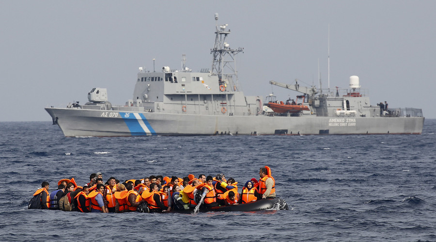 Click to enlarge Syrian refugees