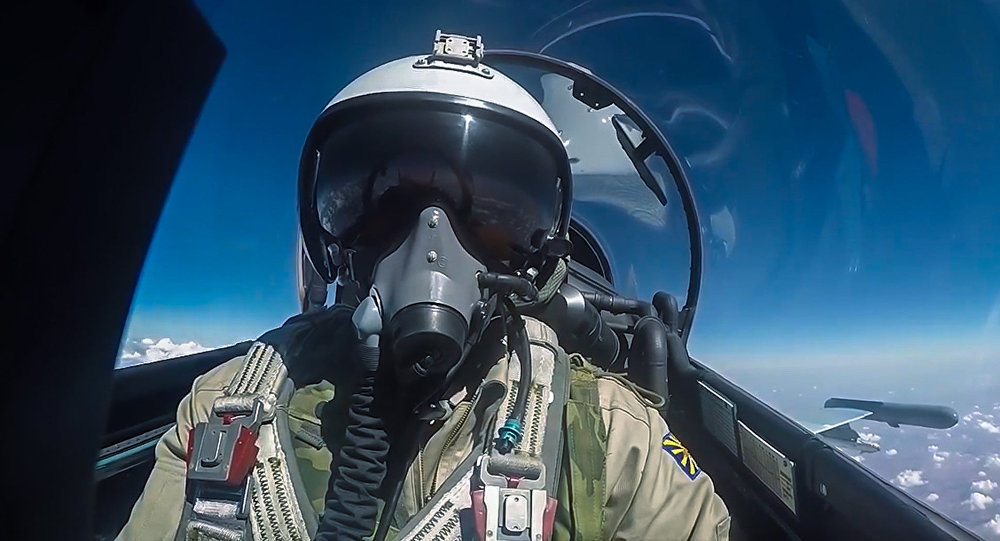 Russian bomber pilot